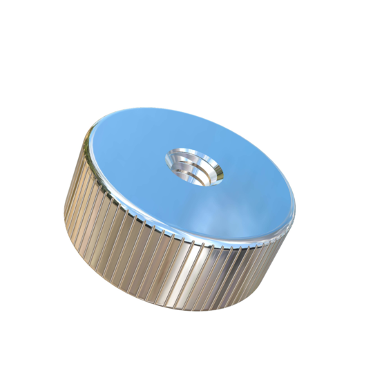 Titanium #10-24 UNC Allied Titanium Thumb Nut with 3/4 inch knob